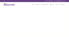 Desktop Screenshot of bloomin.com.br
